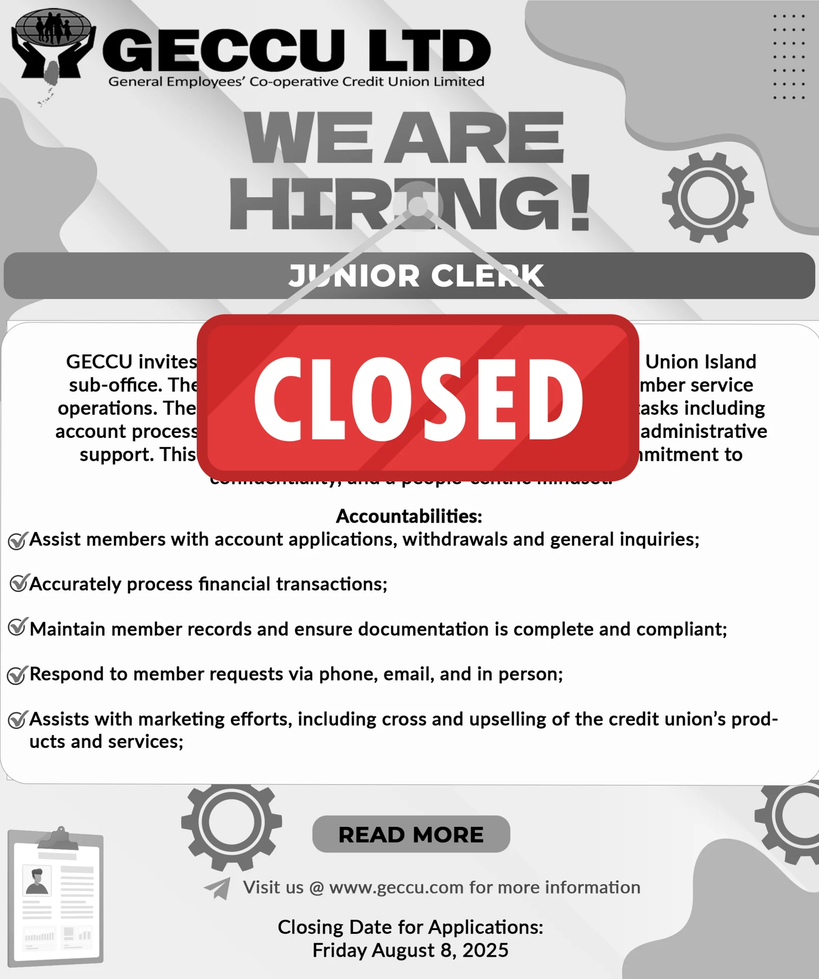 Junior Clerk