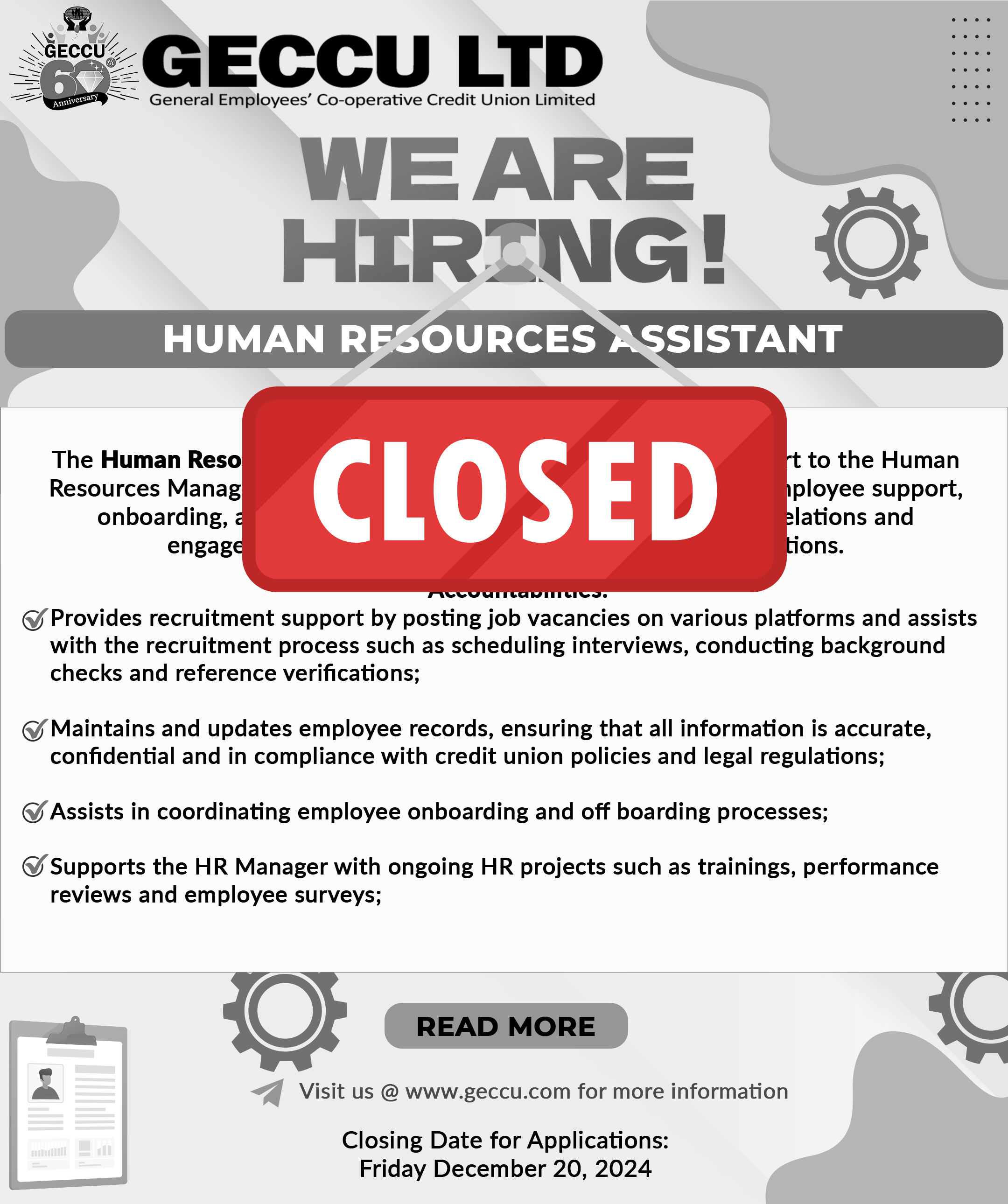 Human Resource Assistant