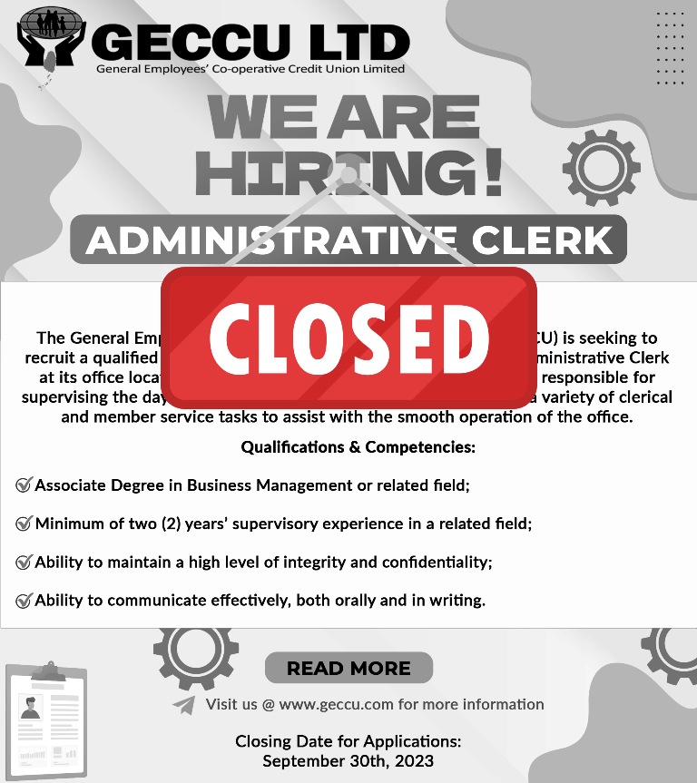 Administrative Clerk